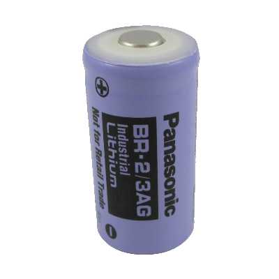 باتری لیتیوم یون پاناسونیک مدل BR-2/3AG ظرفیت 1200 میلی آمپر ساعت 