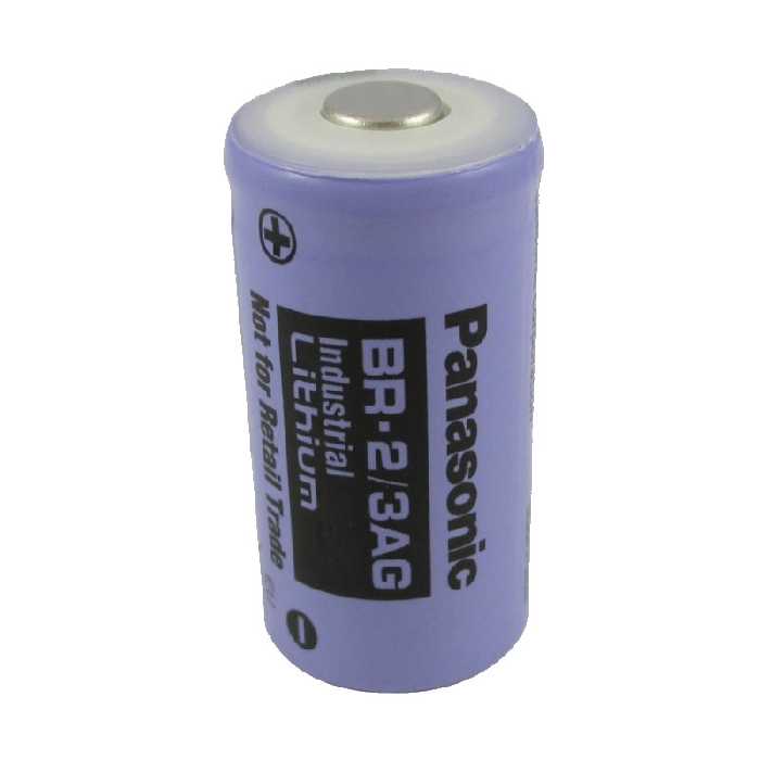 باتری لیتیوم یون پاناسونیک مدل BR-2/3AG ظرفیت 1200 میلی آمپر ساعت 