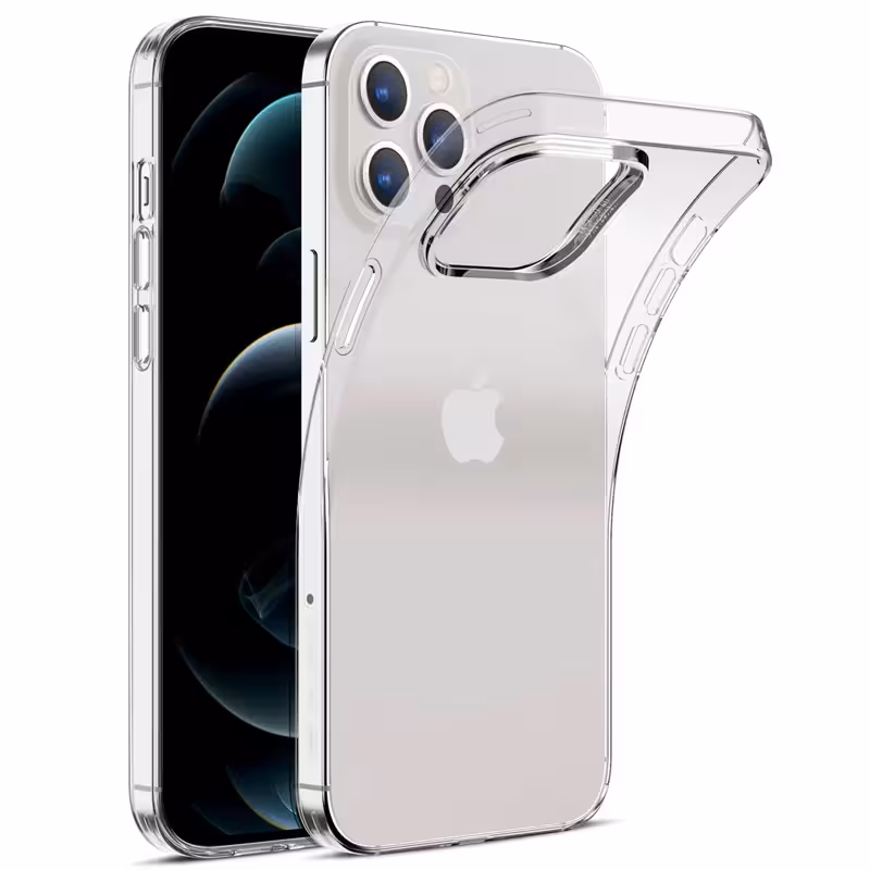 قاب گوشی ژله ای شفاف طرح Slim مناسب برای IPHONE 12 Pro Max