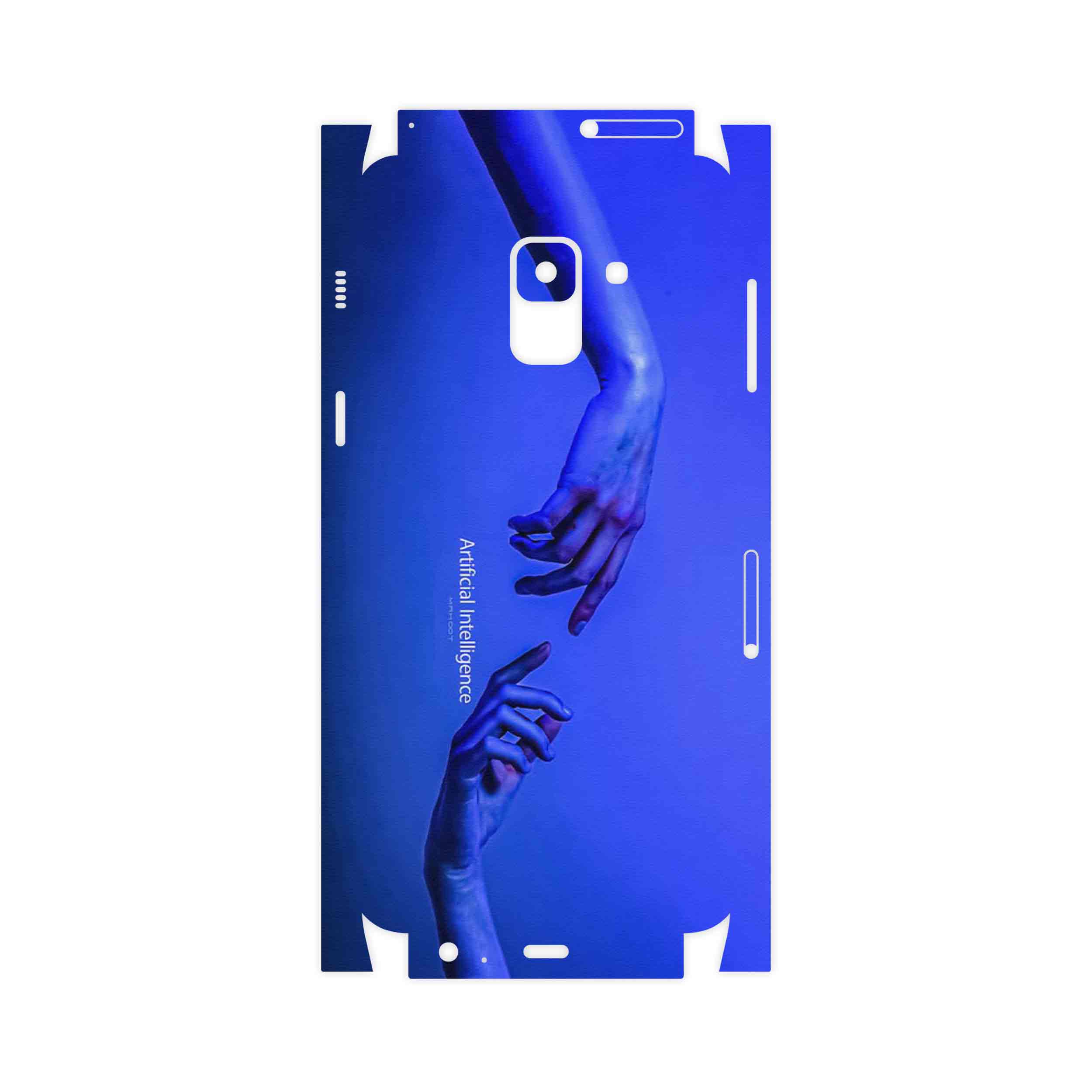 برچسب پوششی ماهوت مدل Artificial intelligence 1-FullSkin مناسب برای گوشی موبایل سامسونگ Galaxy A8 2018