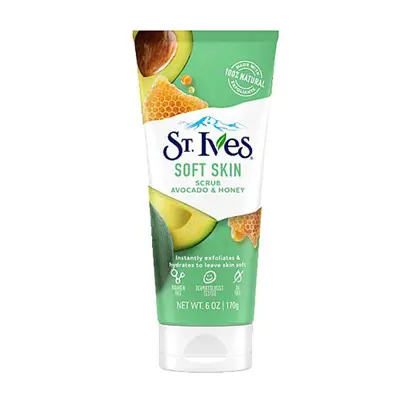 اسکراب صورت اس تی ایوز مدل SOFT SKIN حجم 170 میلی لیتر 