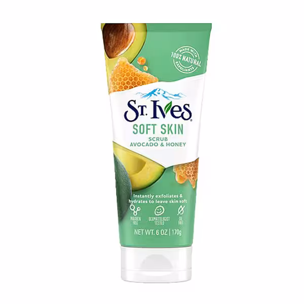 اسکراب صورت اس تی ایوز مدل SOFT SKIN حجم 170 میلی لیتر 