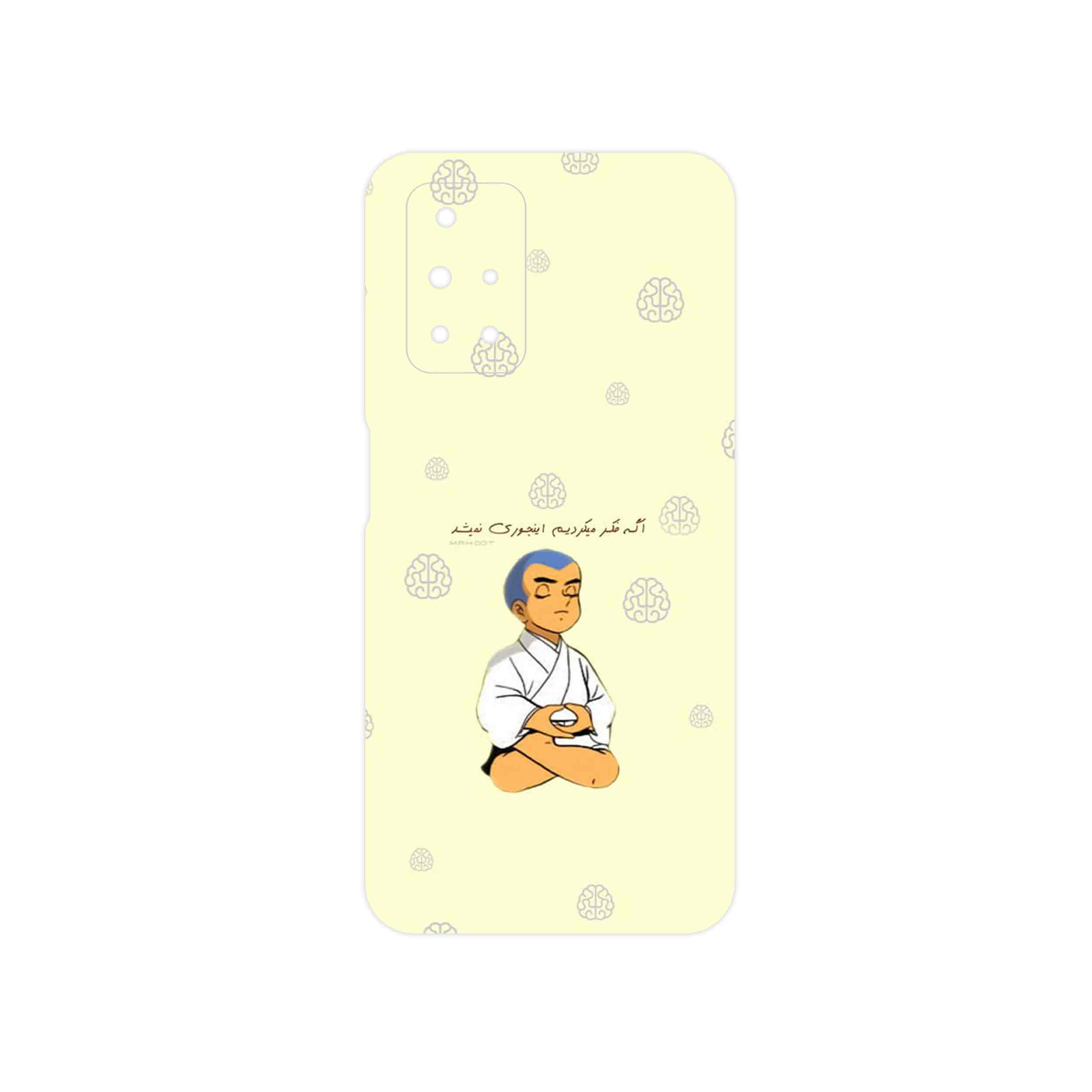 برچسب پوششی ماهوت مدل Ikkyu-san مناسب برای گوشی موبایل شیائومی Redmi 10