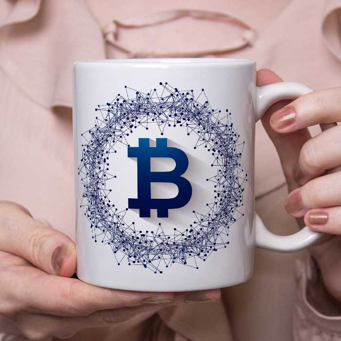 ماگ مدل بیت کوین Bitcoin