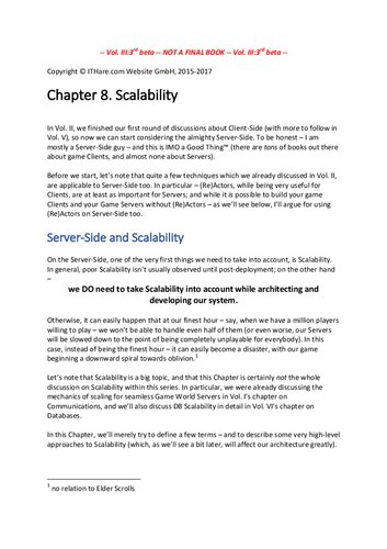 خرید و دانلود نسخه کامل کتاب Development and deployment of Multiplayer Online Games Vol III