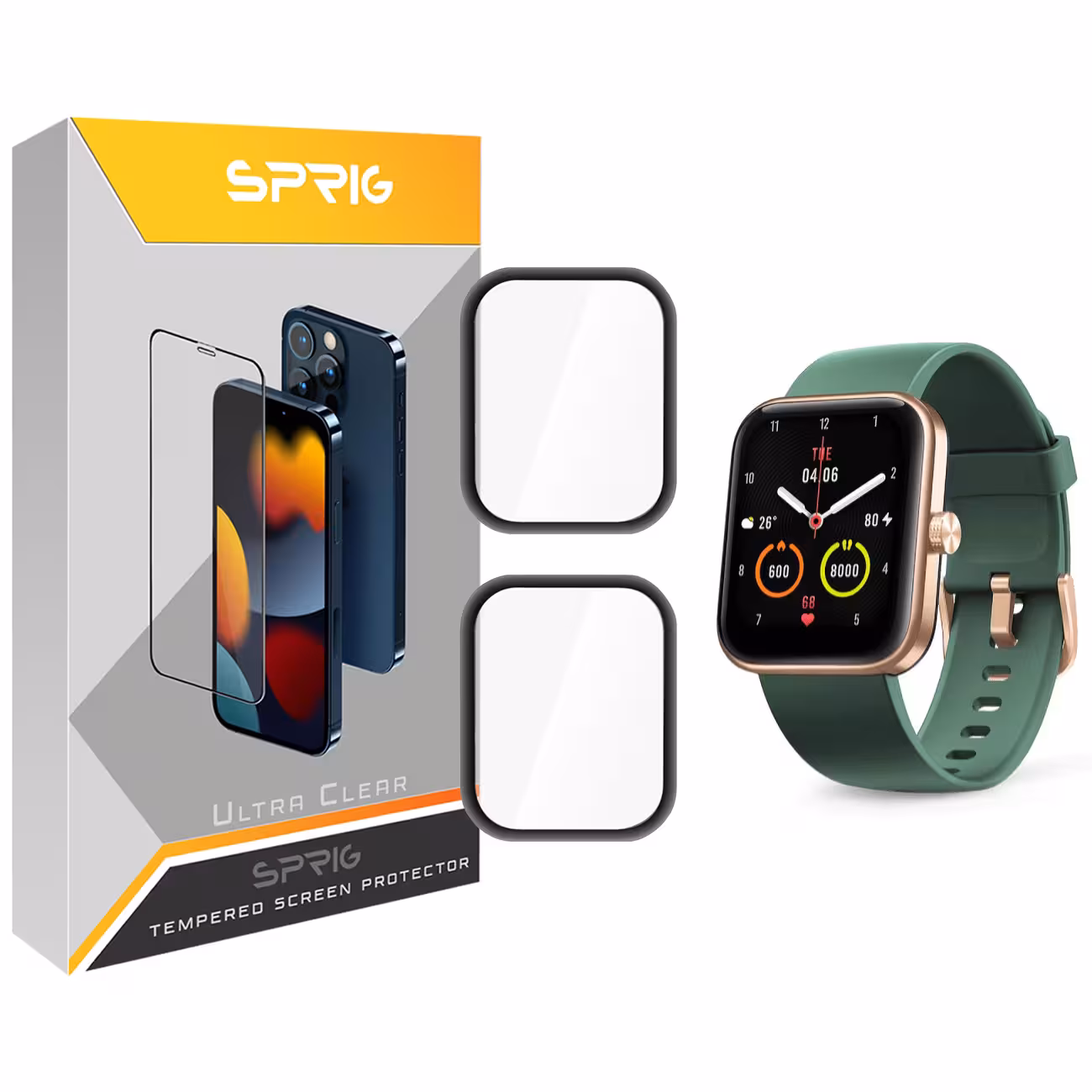 محافظ صفحه نمایش نانو اسپریگ مدل SPG مناسب برای ساعت هوشمند شیائومی Maimo Watch WT2105 بسته دو عددی