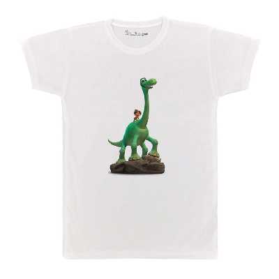 تی شرت بچگانه پرمانه طرح دایناسور خوب کد pmt.5096