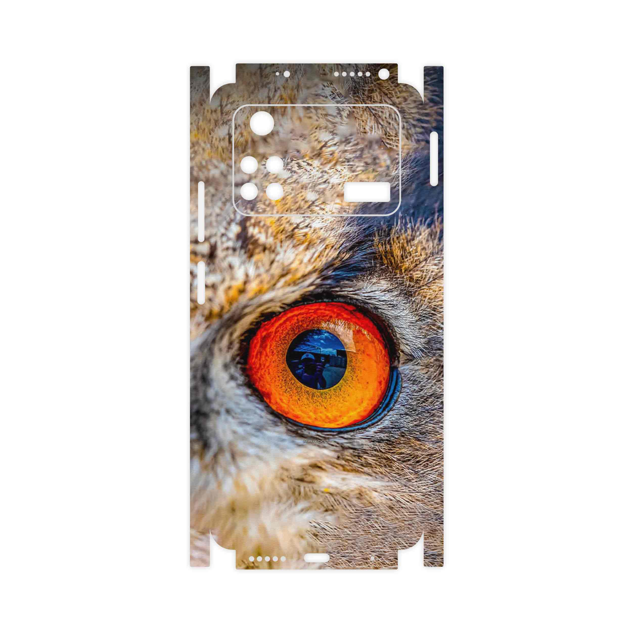 برچسب پوششی ماهوت مدل Owl eyes-FullSkin مناسب برای گوشی موبایل شیائومی Poco M4 Pro 4G