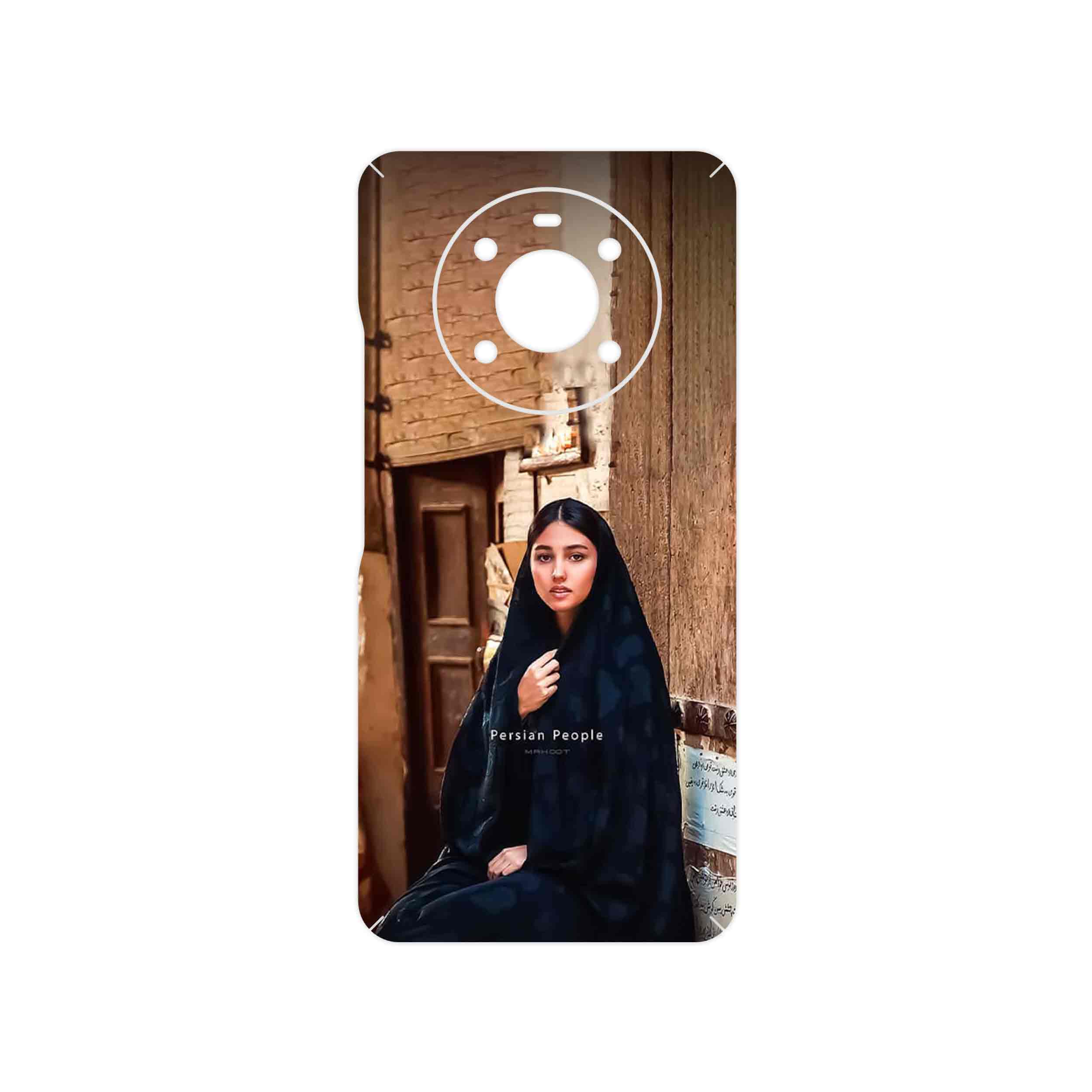برچسب پوششی ماهوت مدل Portrait of an Iranian Woman مناسب برای گوشی موبایل آنر X9 4G