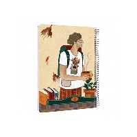 دفتر سیمی سایز A4 کد 7 برند مستر نوت