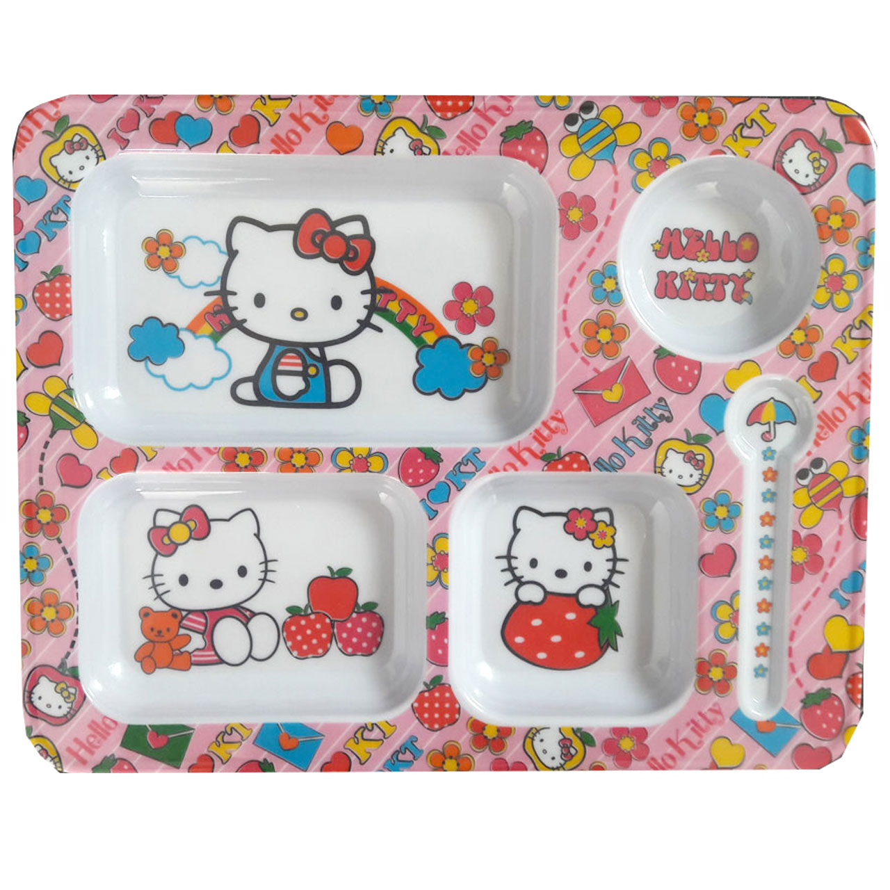 ظرف غذای کودک طرح کیتی کد mo3