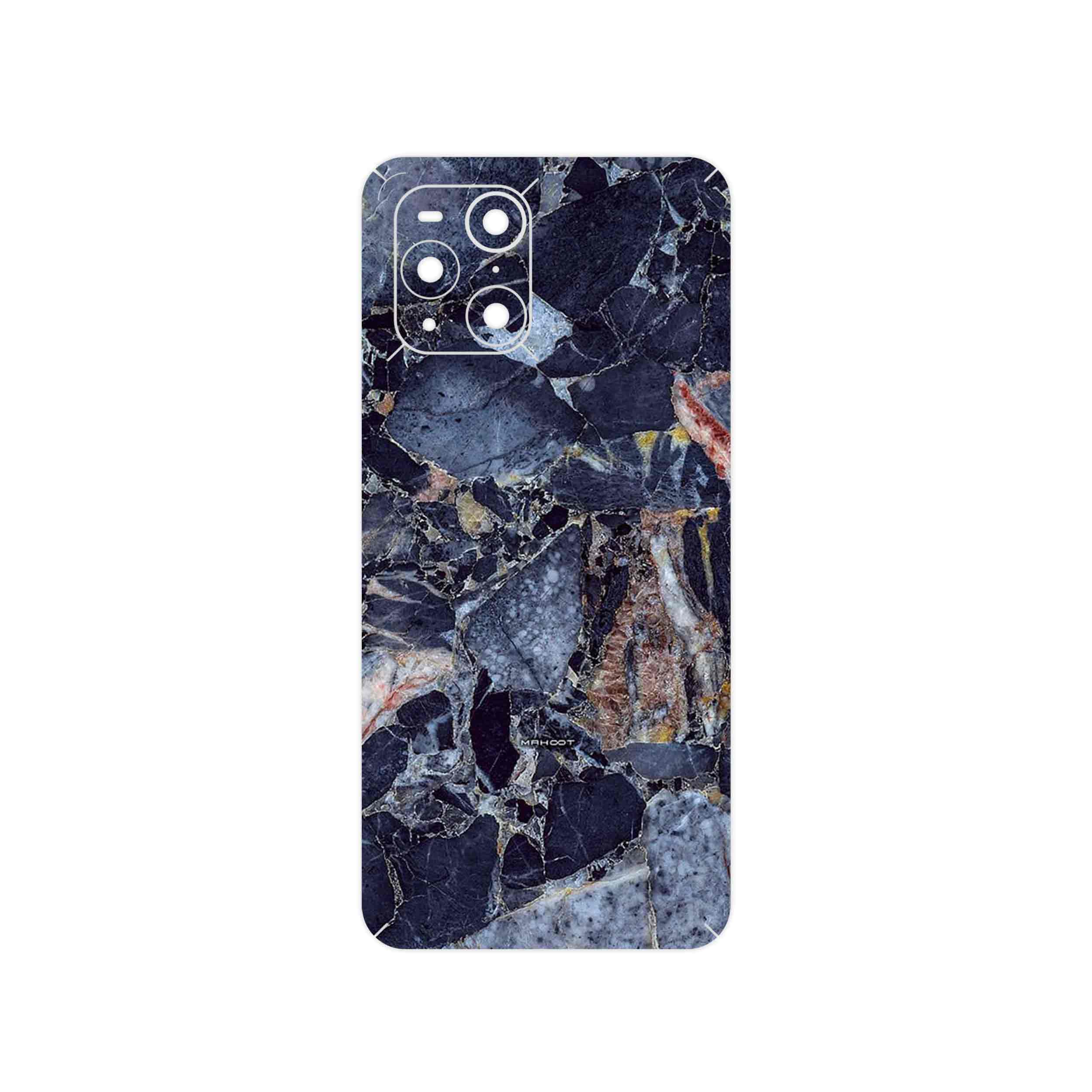 برچسب پوششی ماهوت مدل Broken black marble مناسب برای گوشی موبایل اپو Find X3 Pro
