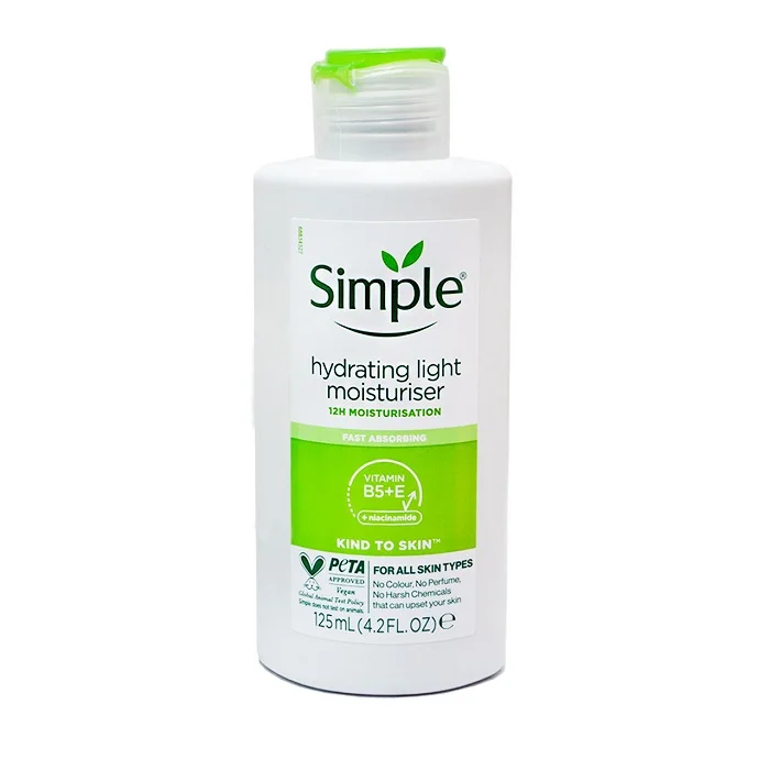 کرم آبرسان پوست خشک سیمپل Simple Hydrating Light