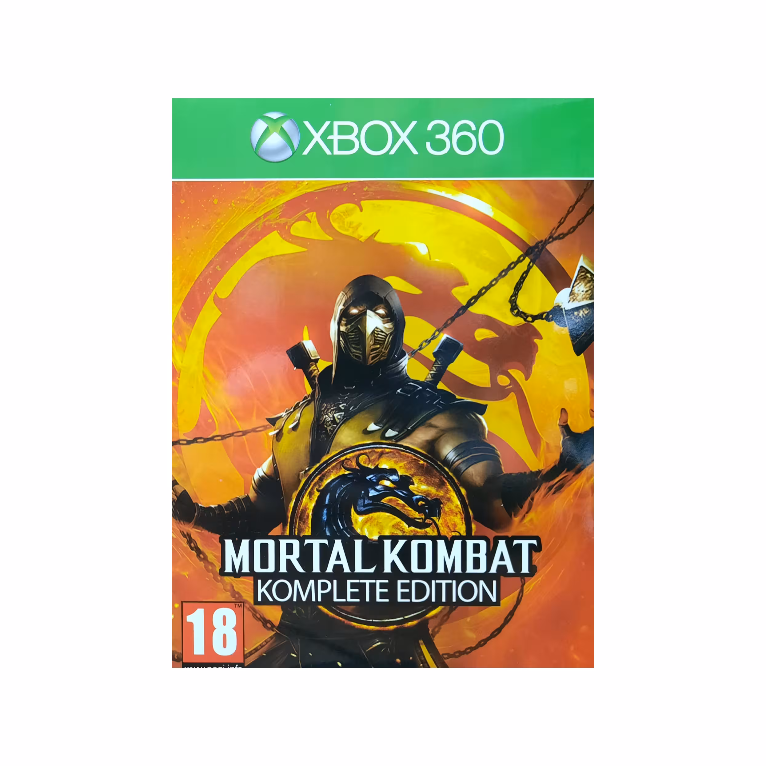 بازی mortal kombat compelet مخصوص xbox 360