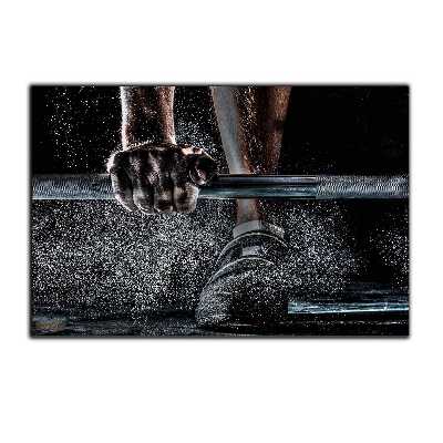 تابلو شاسی بکلیت طرح ورزشی وزنه برداری مدل SH-S7287