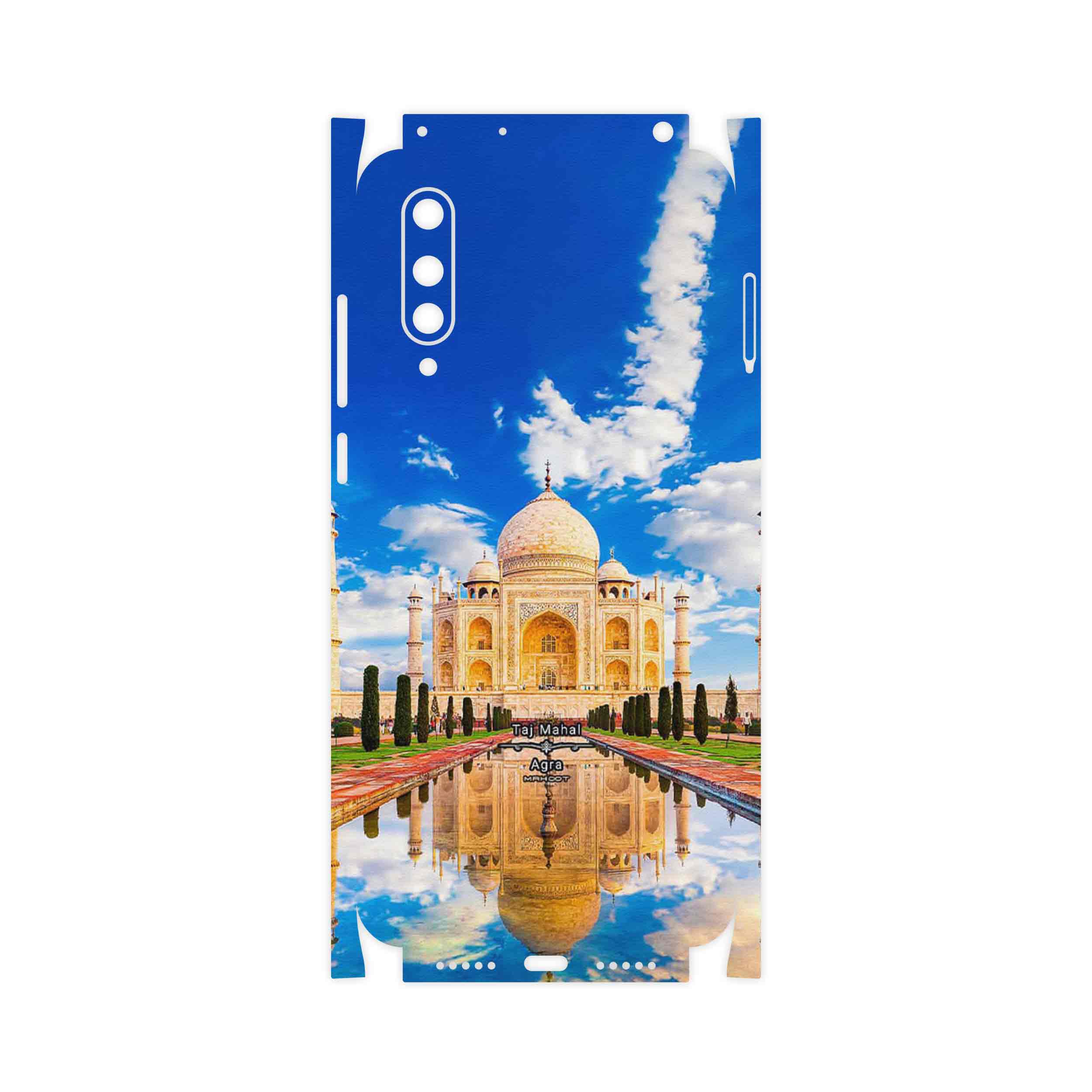 برچسب پوششی ماهوت مدل The Taj Mahal-FullSkin مناسب برای گوشی موبایل شیائومی MI 9 Lite