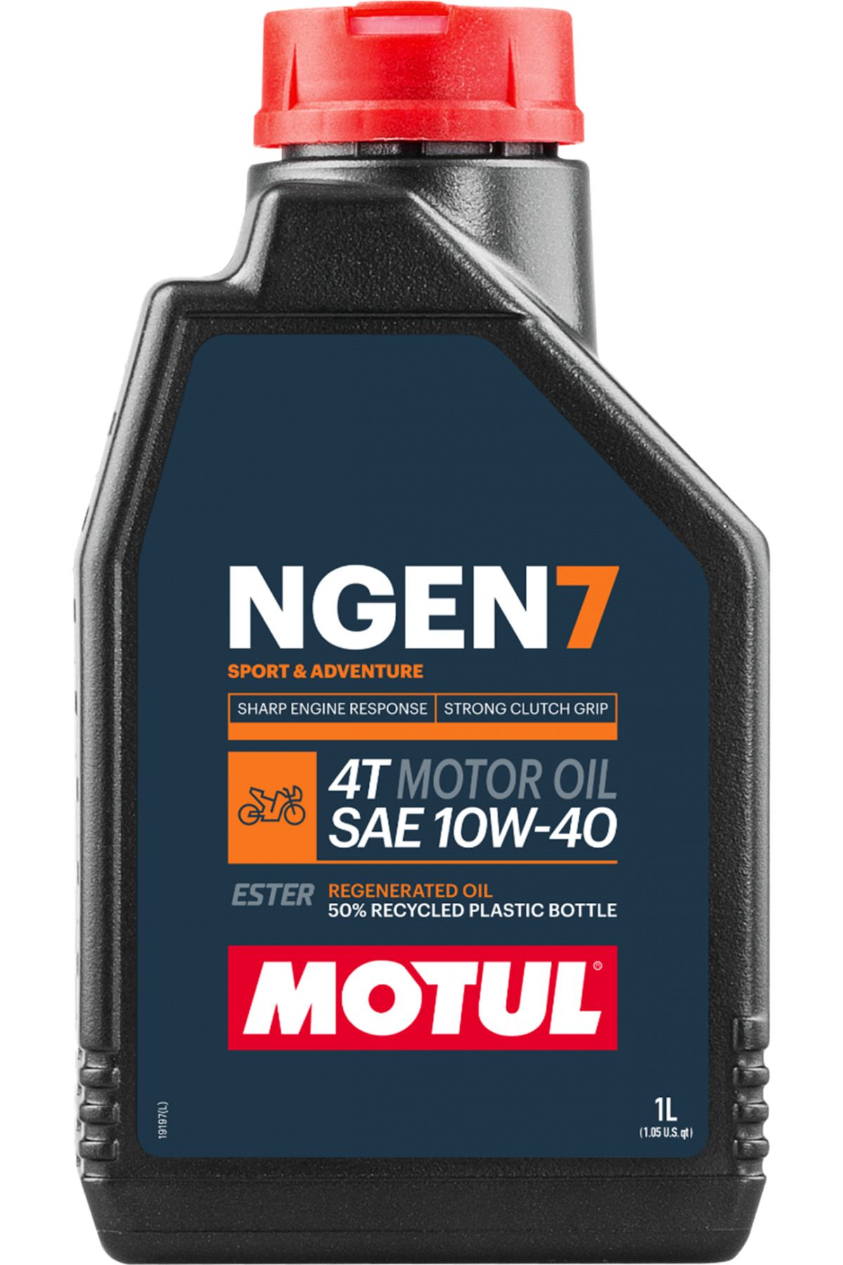روغن و مکمل موتور NGEN 7 10W40 4T 1L موتول اورجینال Motul