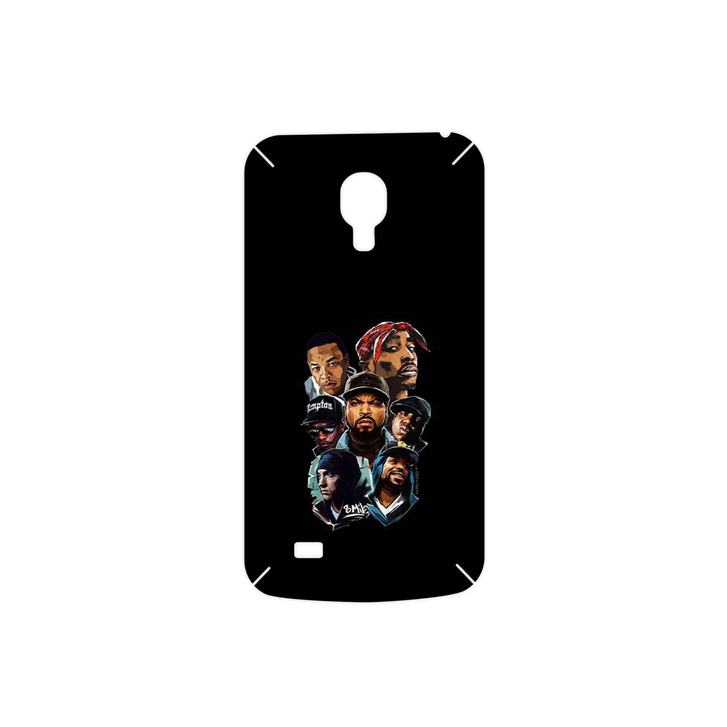 برچسب پوششی ماهوت مدل Great Rappers Digital Art مناسب برای گوشی موبایل سامسونگ Galaxy S4 mini