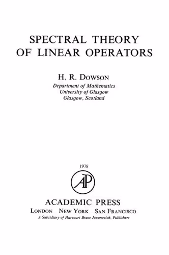 خرید و دانلود نسخه کامل کتاب Spectral theory of linear operators