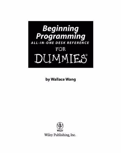 خرید و دانلود نسخه کامل کتاب Beginning Programming All-In-One Desk Reference for Dummies