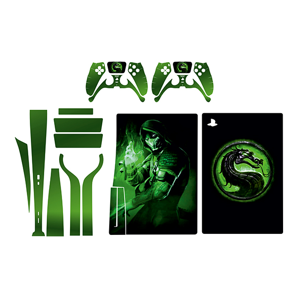 برچسب کنسول بازی پلی استیشن 5 مدل  mortal kombat کد 6