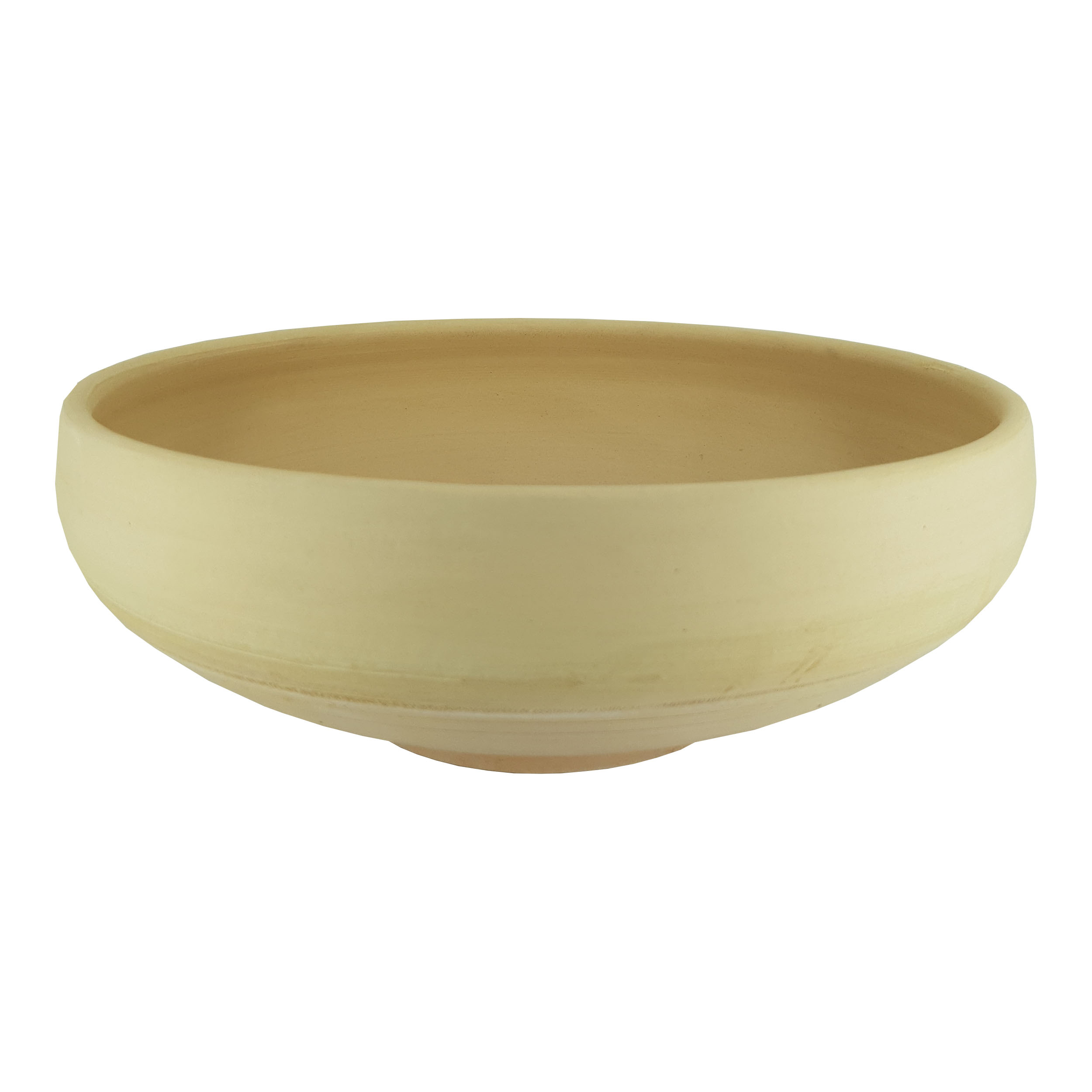 کاسه سفالی خام کد D15