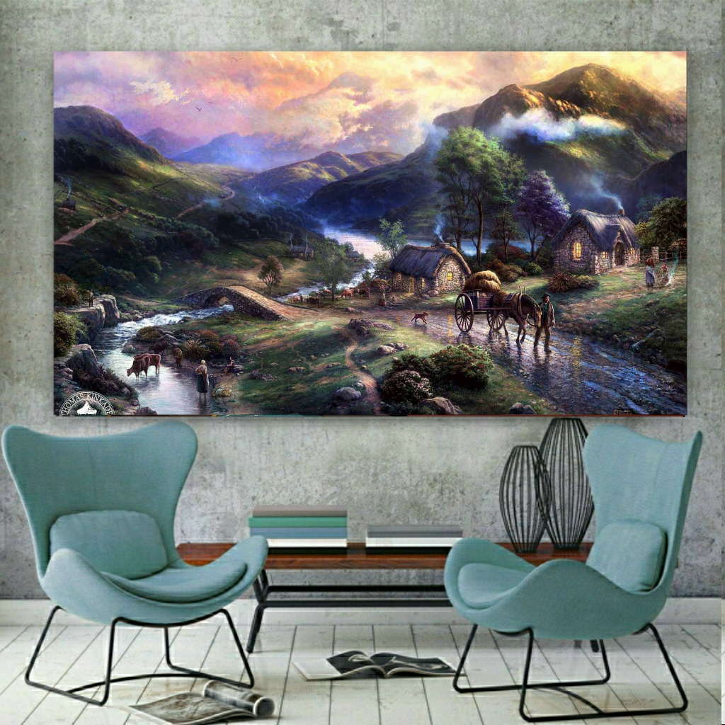  تابلو بوم طرح طبیعت مدل SDB 179