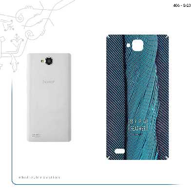 برچسب پوششی ماهوت مدل Turquoise feathers مناسب برای گوشی موبایل آنر 3C