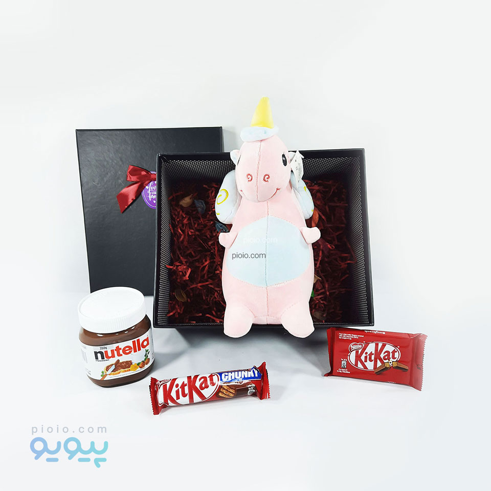 هدیه ولنتاین با عروسک دایناسور تک شاخ گوگولی