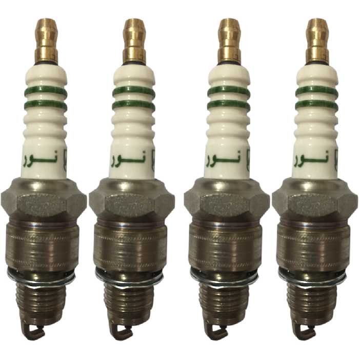 شمع خودرو شمع نور مدل FR8DE مناسب برای خودروهای دوگانه سوز