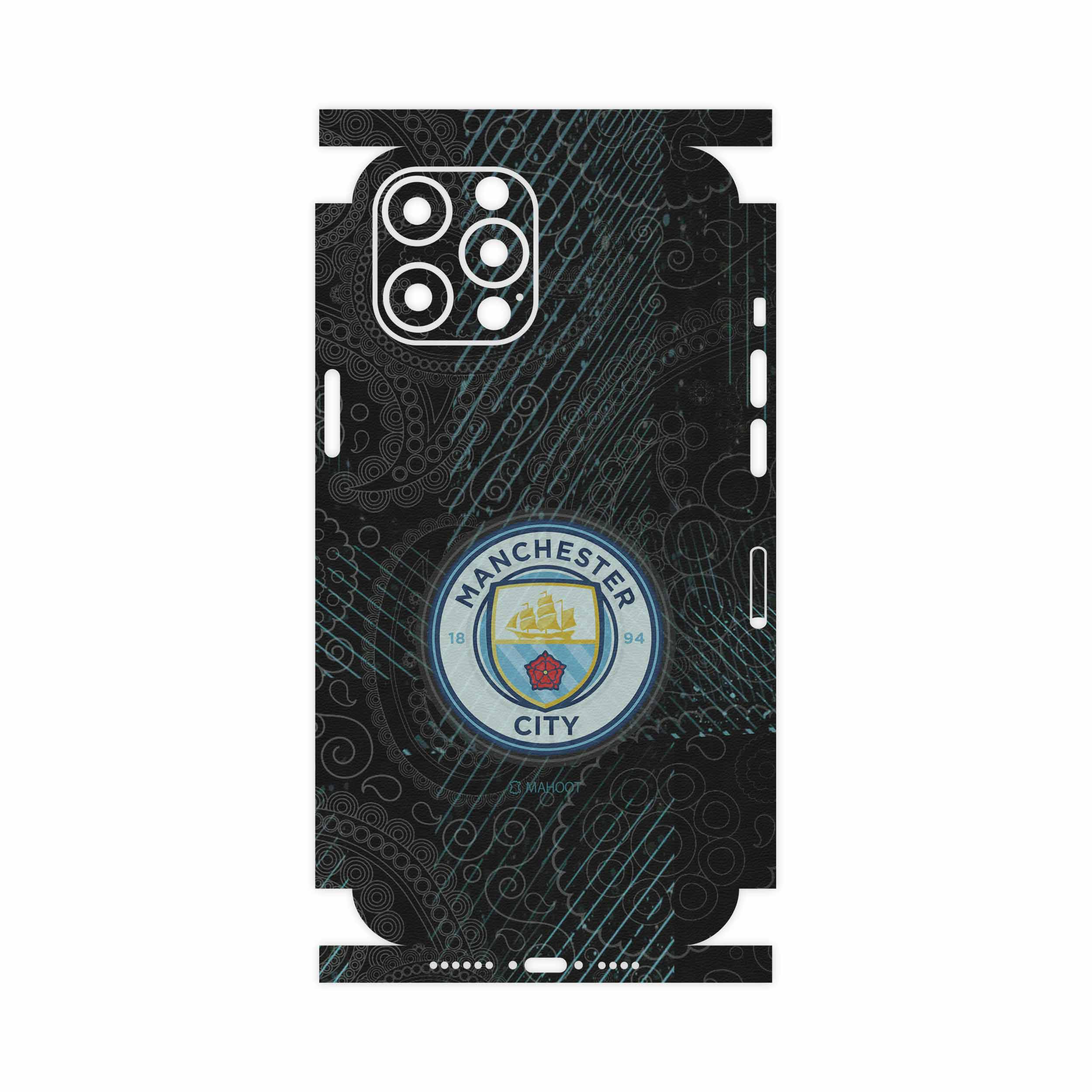 برچسب پوششی ماهوت مدل Manchester-City-FullSkin مناسب برای گوشی موبایل اپل iPhone 12 Pro Max