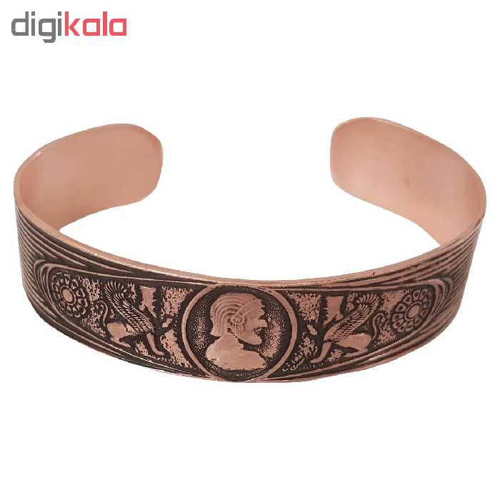 دستبند سیلک رود طرح شیر و سردار کد JW53
