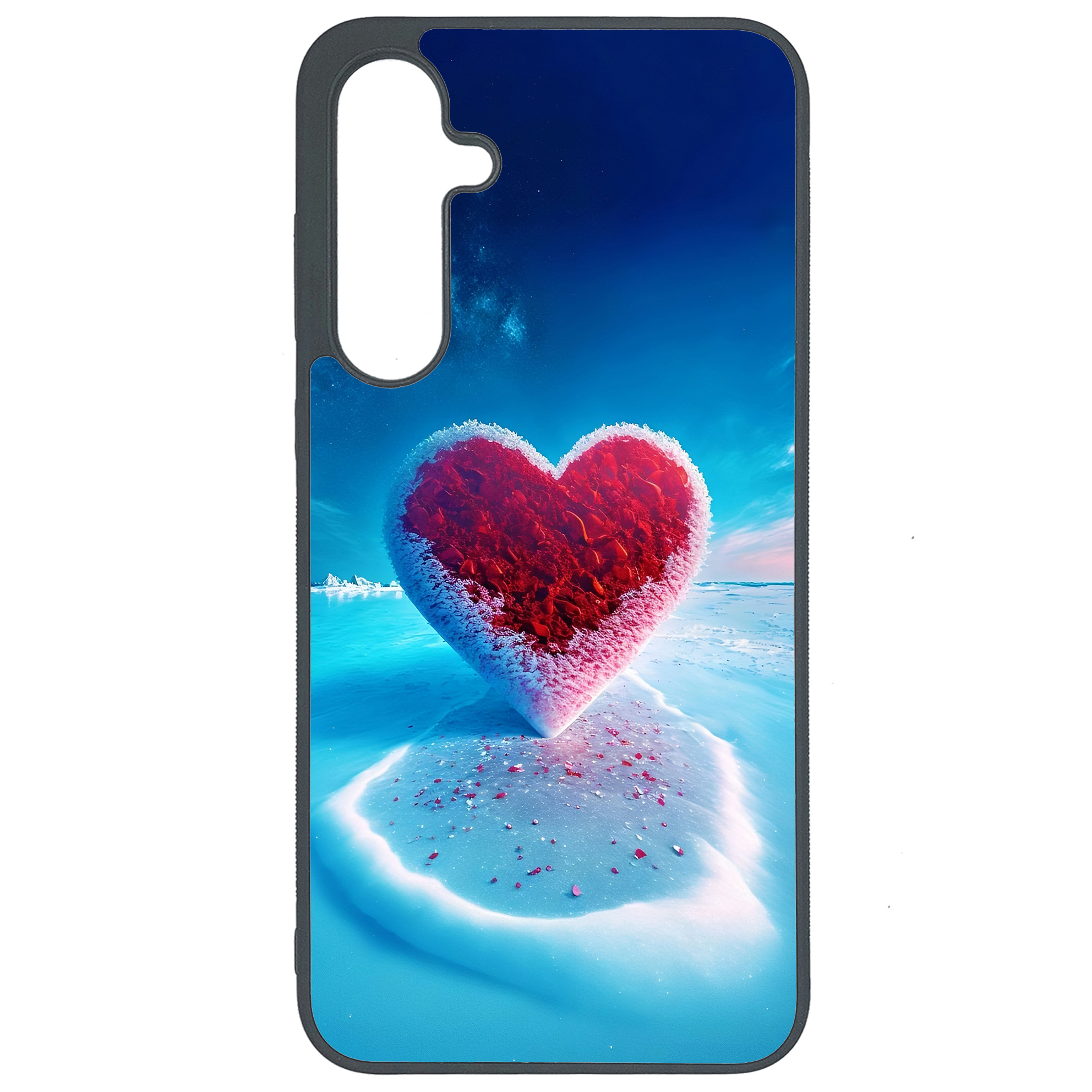 کاور طرح قلبی کد G-030 مناسب برای گوشی موبایل سامسونگ Galaxy A35 | دیجی قاب دونی