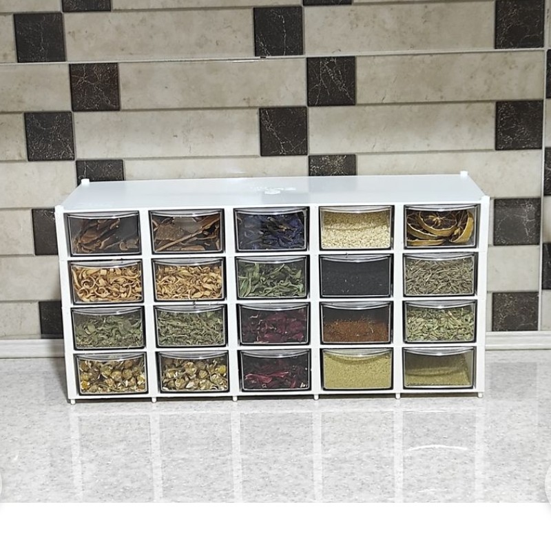 جا ادویه کشویی بانکه کشویی 