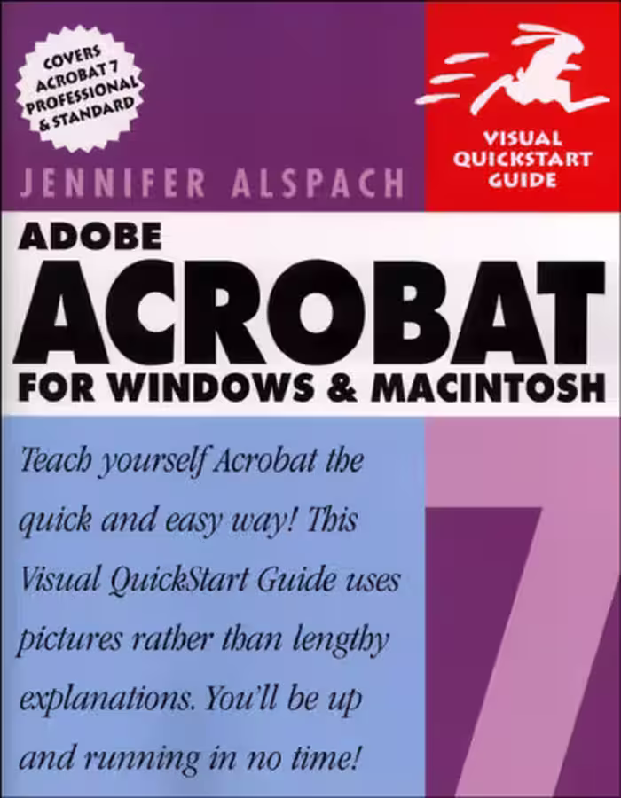 خرید و دانلود نسخه کامل کتاب Adobe Acrobat 7 for Windows &amp; Macintosh