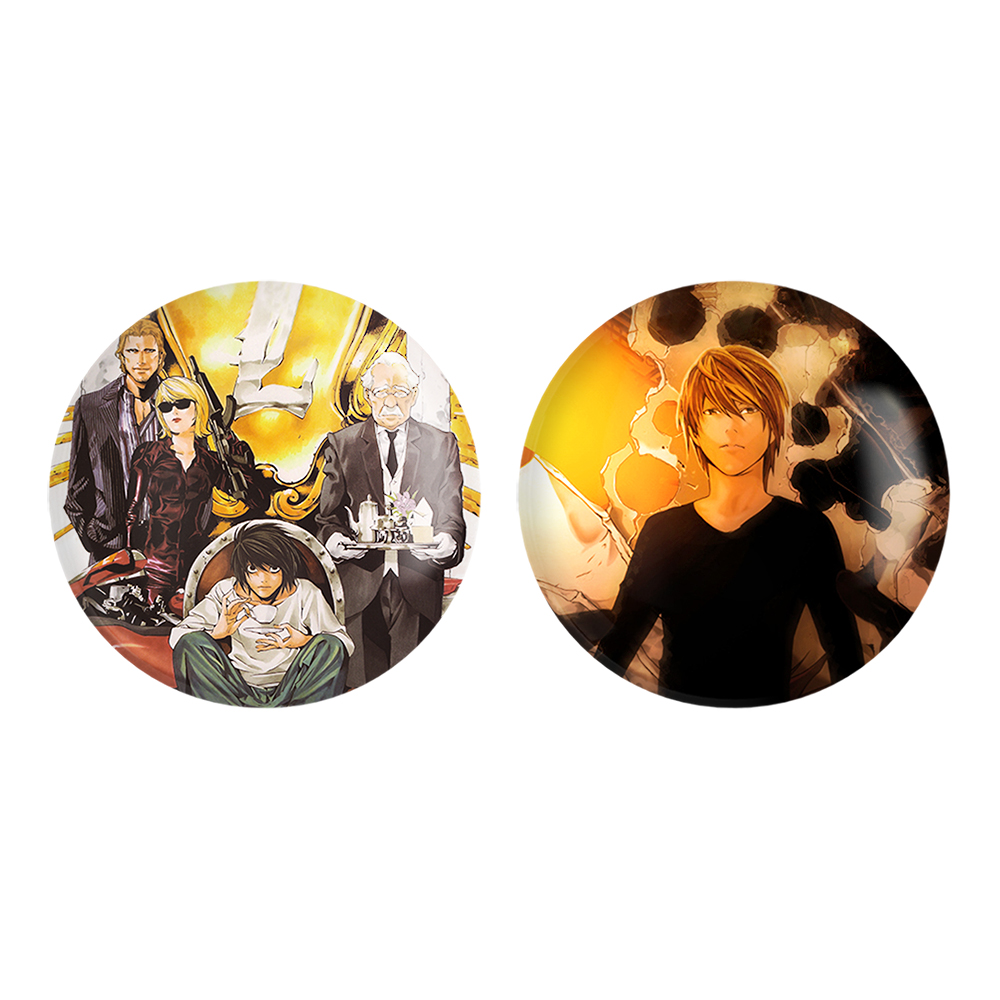 پیکسل خندالو مدل یاگامی لایت و ال انیمه دفترچه مرگ کد 1131111318 مجموعه 2 عددی