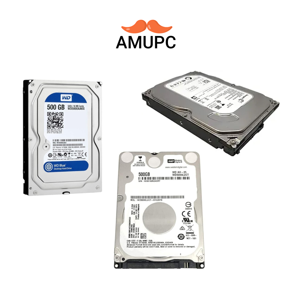 هارد استوک HDD (با ظرفیت 500GB)