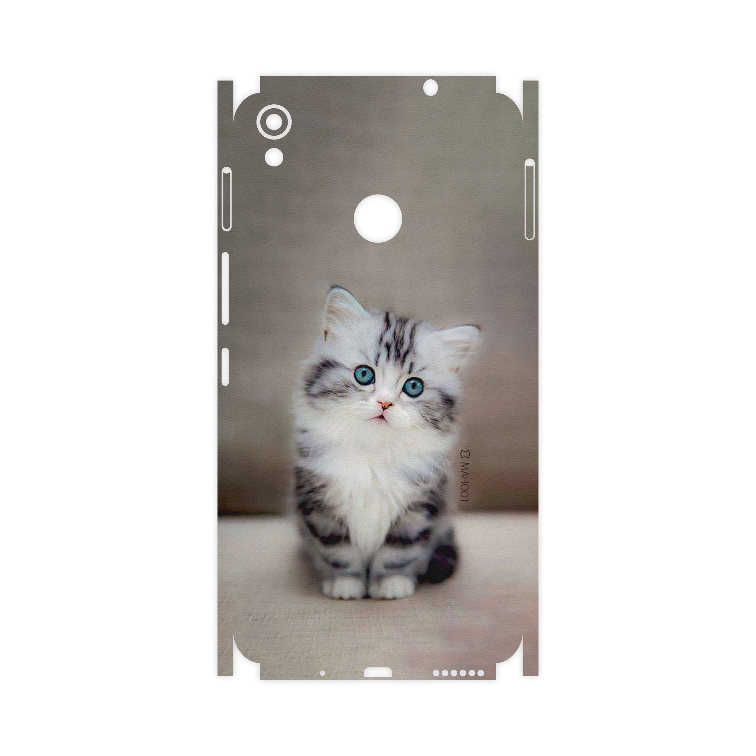 برچسب پوششی ماهوت مدل Cat-2-FullSkin مناسب برای گوشی موبایل تکنو Camon CX Air