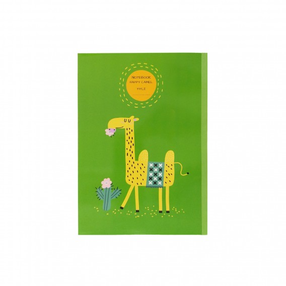 دفتر 40 برگ پرونوت پاپکو مدل happy camel