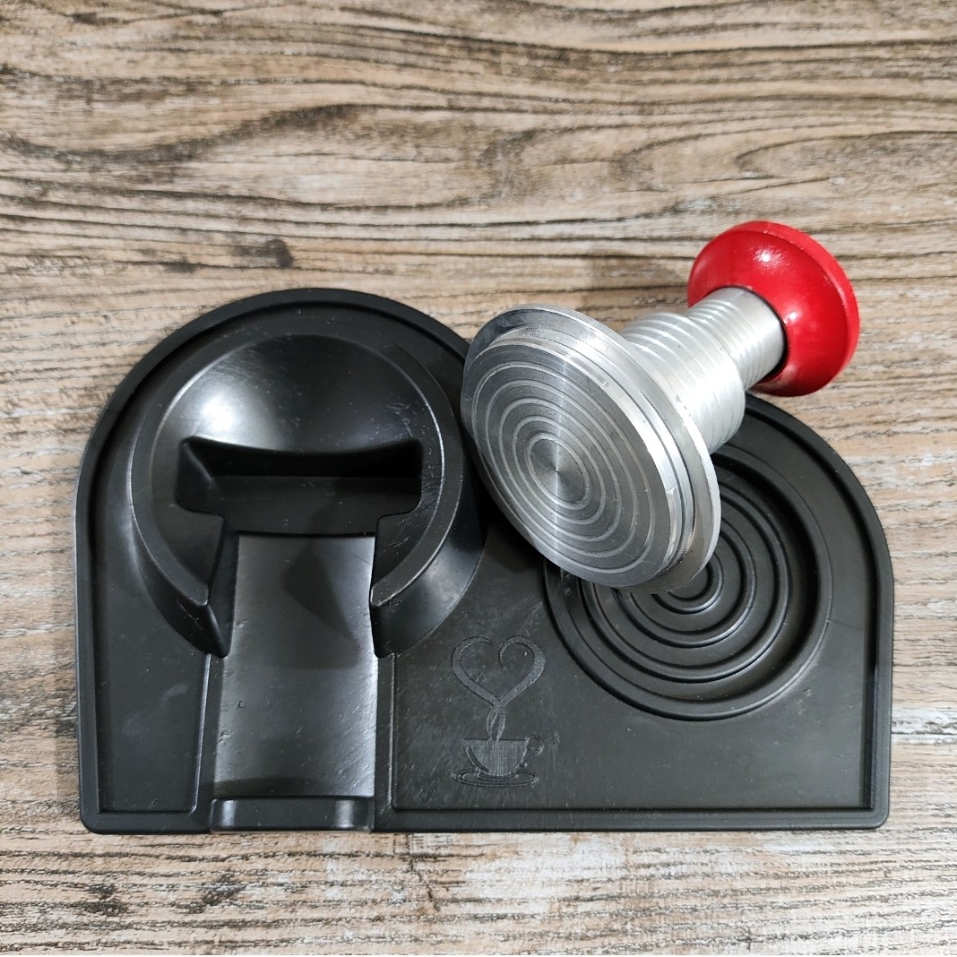 پک 2 محصول تمپر قهوه و مت تمپر  قهوه لبه دار  .کاربردی