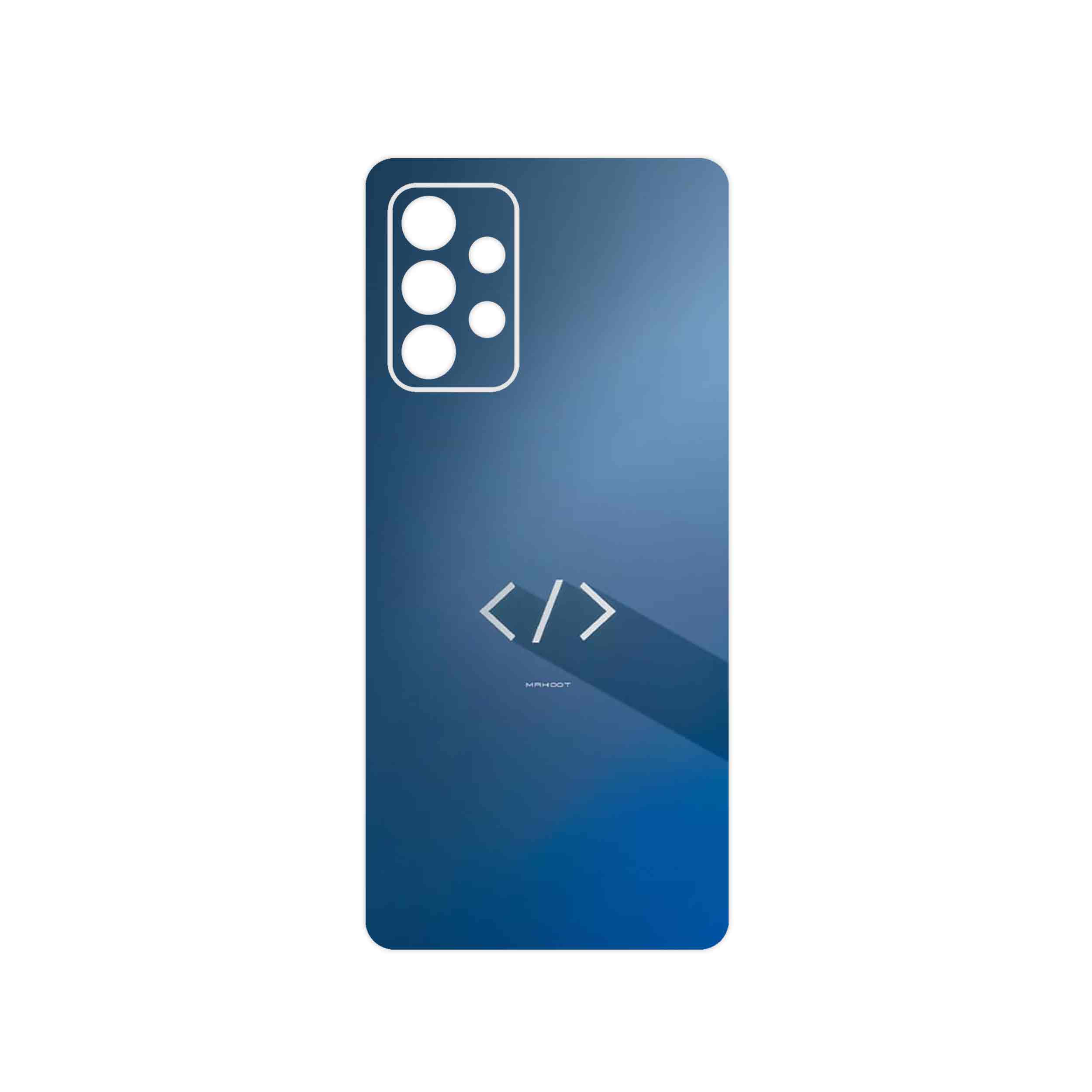 برچسب پوششی ماهوت مدل Minimal Coding icon مناسب برای گوشی موبایل سامسونگ Galaxy A52s 5G
