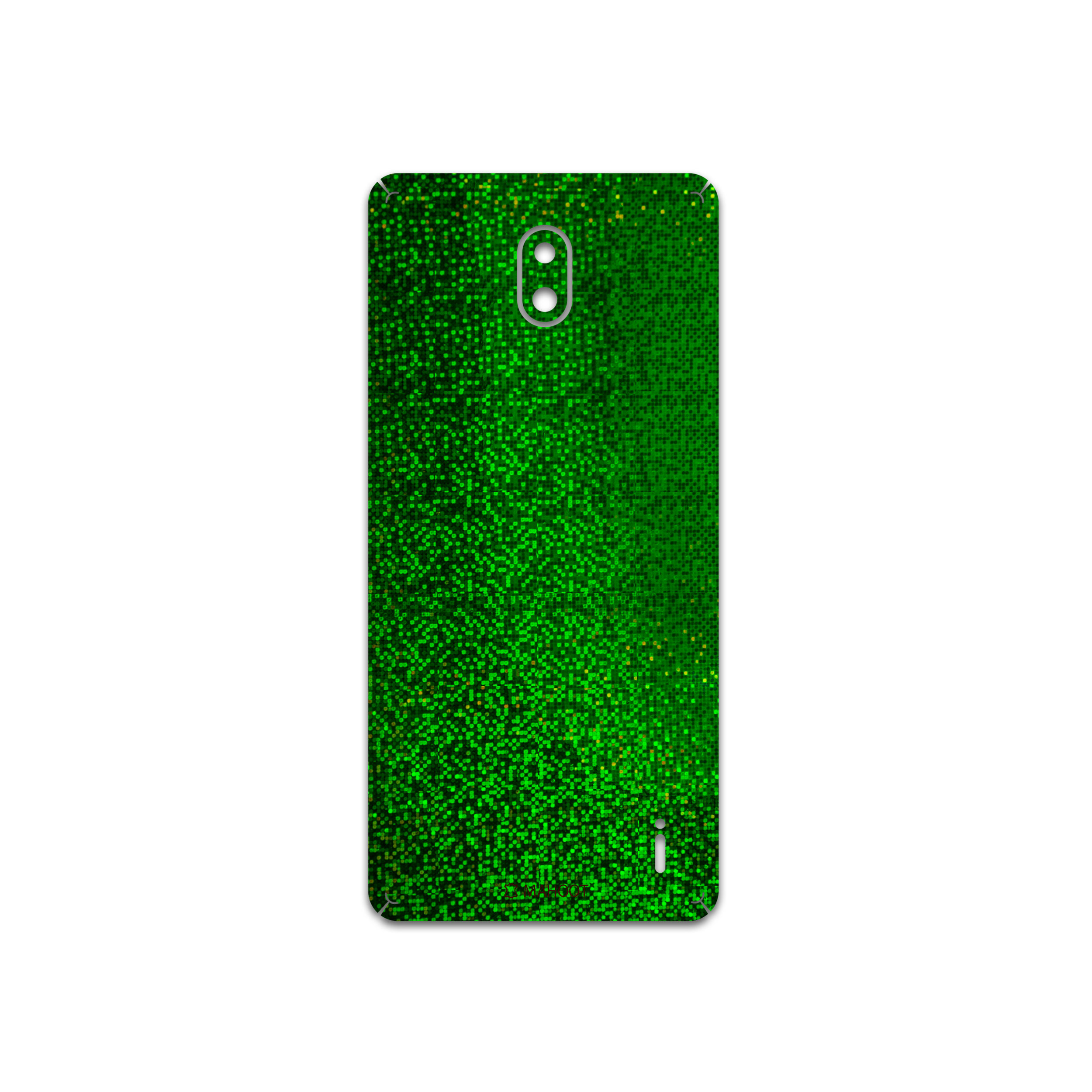 برچسب پوششی ماهوت مدل Green-Holographic مناسب برای گوشی موبایل نوکیا 1 Plus