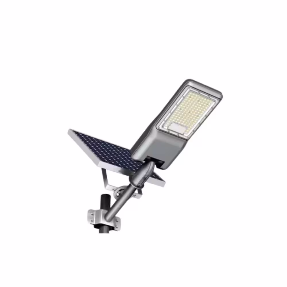 چراغ خیابانی خورشیدی 200 وات لنزدار آذر طیف سری سولار کد SR2600LM