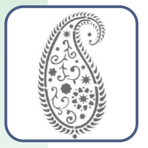 شابلون طرح مراکشی سایز 40 در 60 کد 49D
