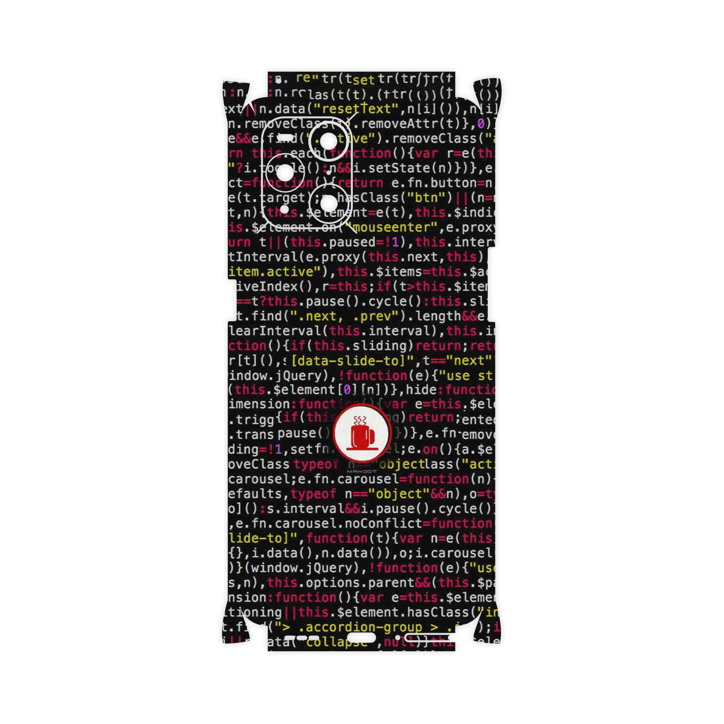 برچسب پوششی ماهوت مدل Programming 1-FullSkin مناسب برای گوشی موبایل اپو Find X3 Pro