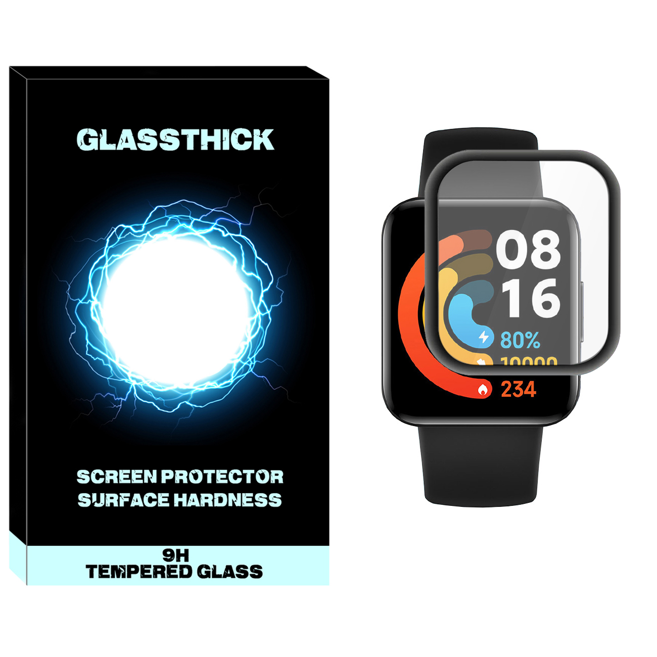 محافظ صفحه نمایش نانو گلستیک مدل NGL مناسب برای ساعت هوشمند شیائومی Redmi Watch