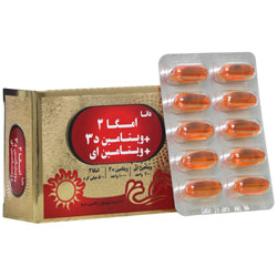 امگا 3 پلاس د3 پلاس ای دانا