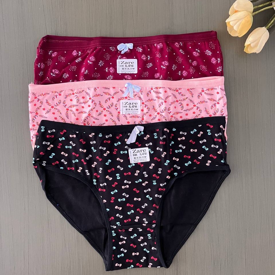 شورت نخ پنبه تمام چاپ مدل گلاریس از سایز 40 تا 54 در طرحهای مختلف