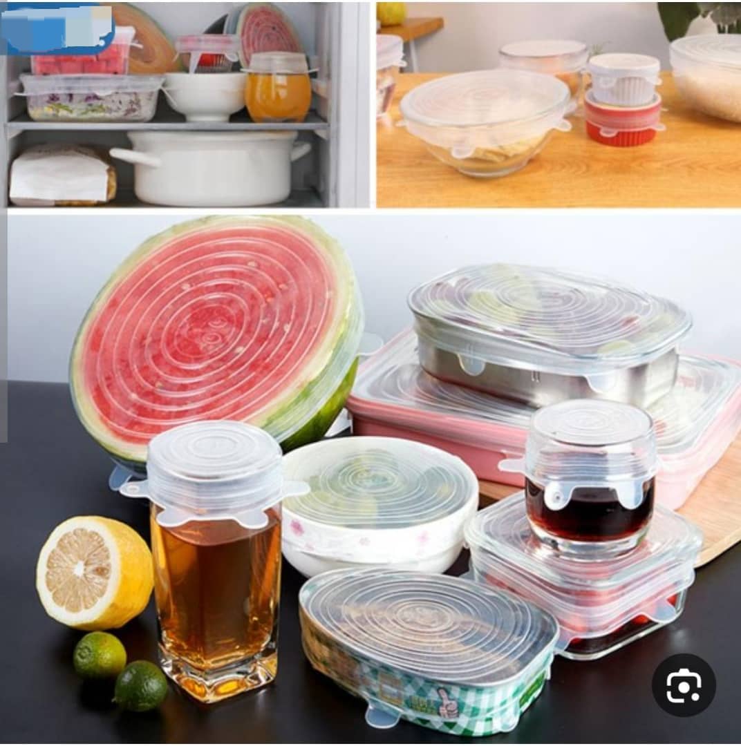 درپوش سیلیکونی 6 عددی