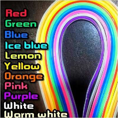 تابلو ال ای دی میشانه مدل نئون فلکسی طرح پیتزا برگر کد 75